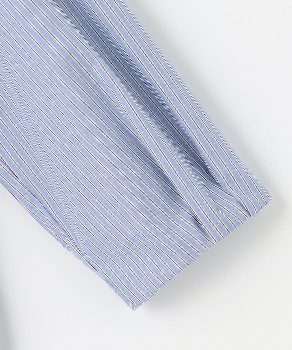 J.PRESS LADIES L 【WEB限定カラーあり・洗える・接触冷感・UVカット・イージーケア】 エステネージュストライプ ブラウス 