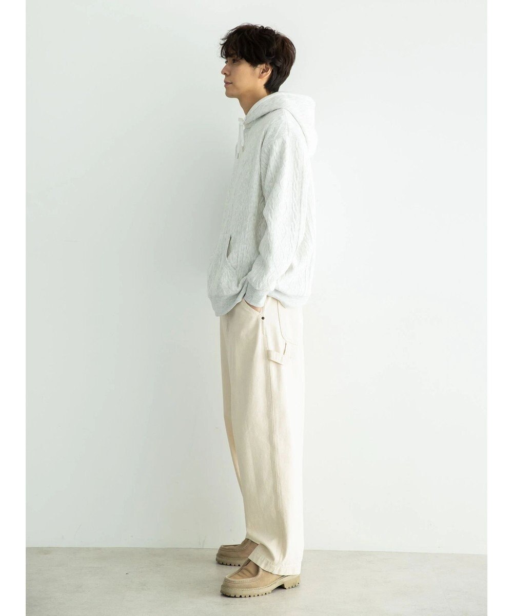 CRAFT STANDARD BOUTIQUE ケーブル柄カットパーカー2 