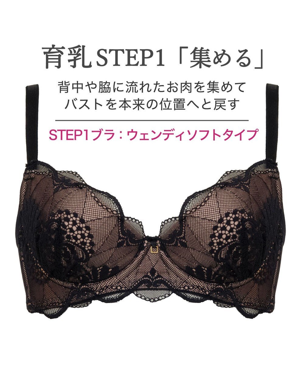BRADELIS New York 【BRADELIS New York / 育乳補整ブラ・STEP1 集める】ウェンディソフトステップ1ブラ26S1 