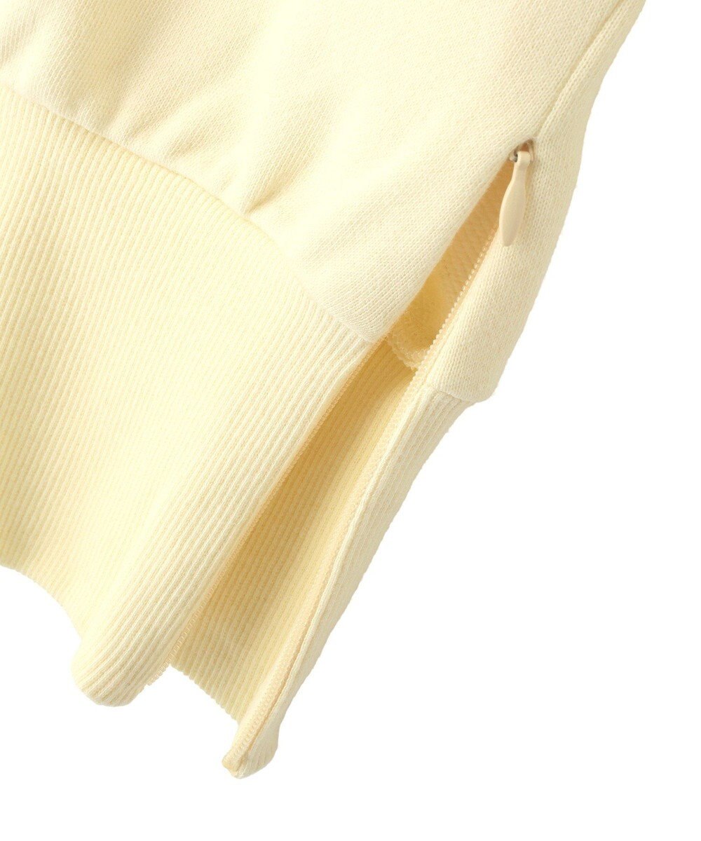 earth music&ecology 裾スリット裏毛プルオーバー 