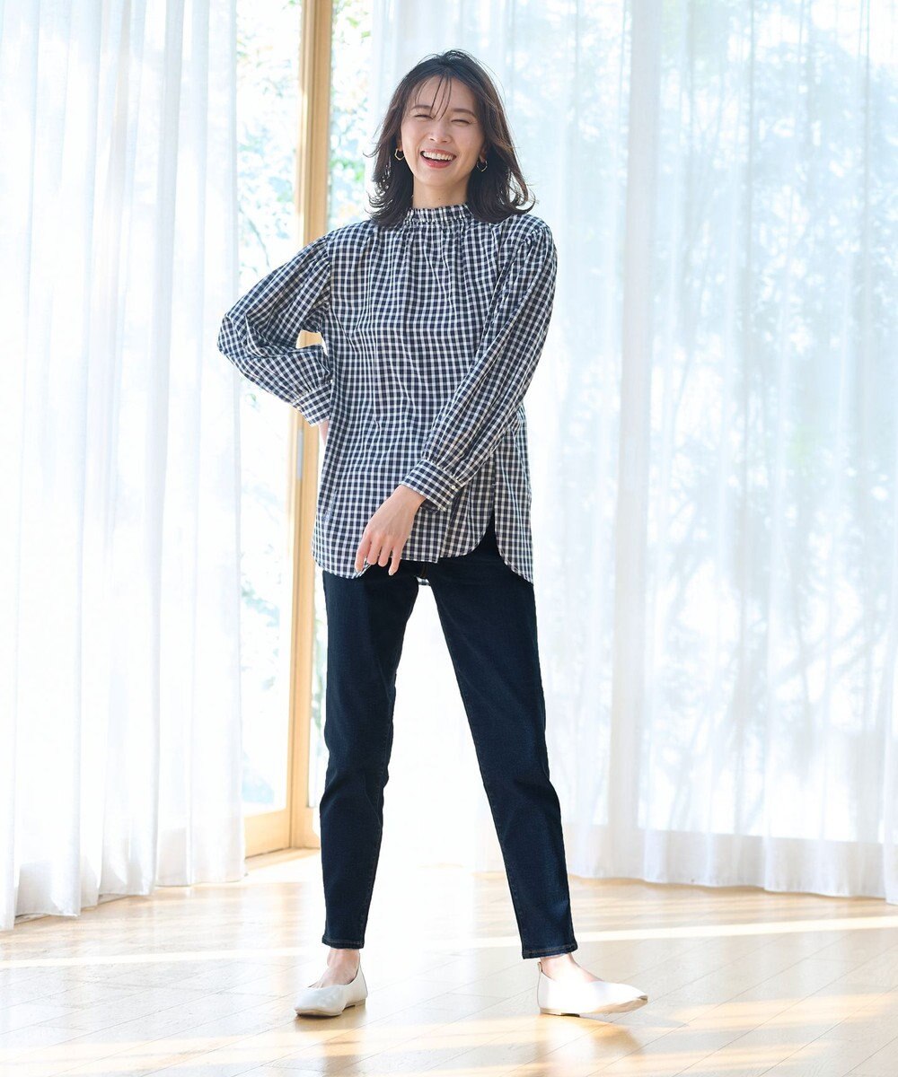 ANY L 【美脚見え/お腹周りスッキリ】スタイルアップスキニー 