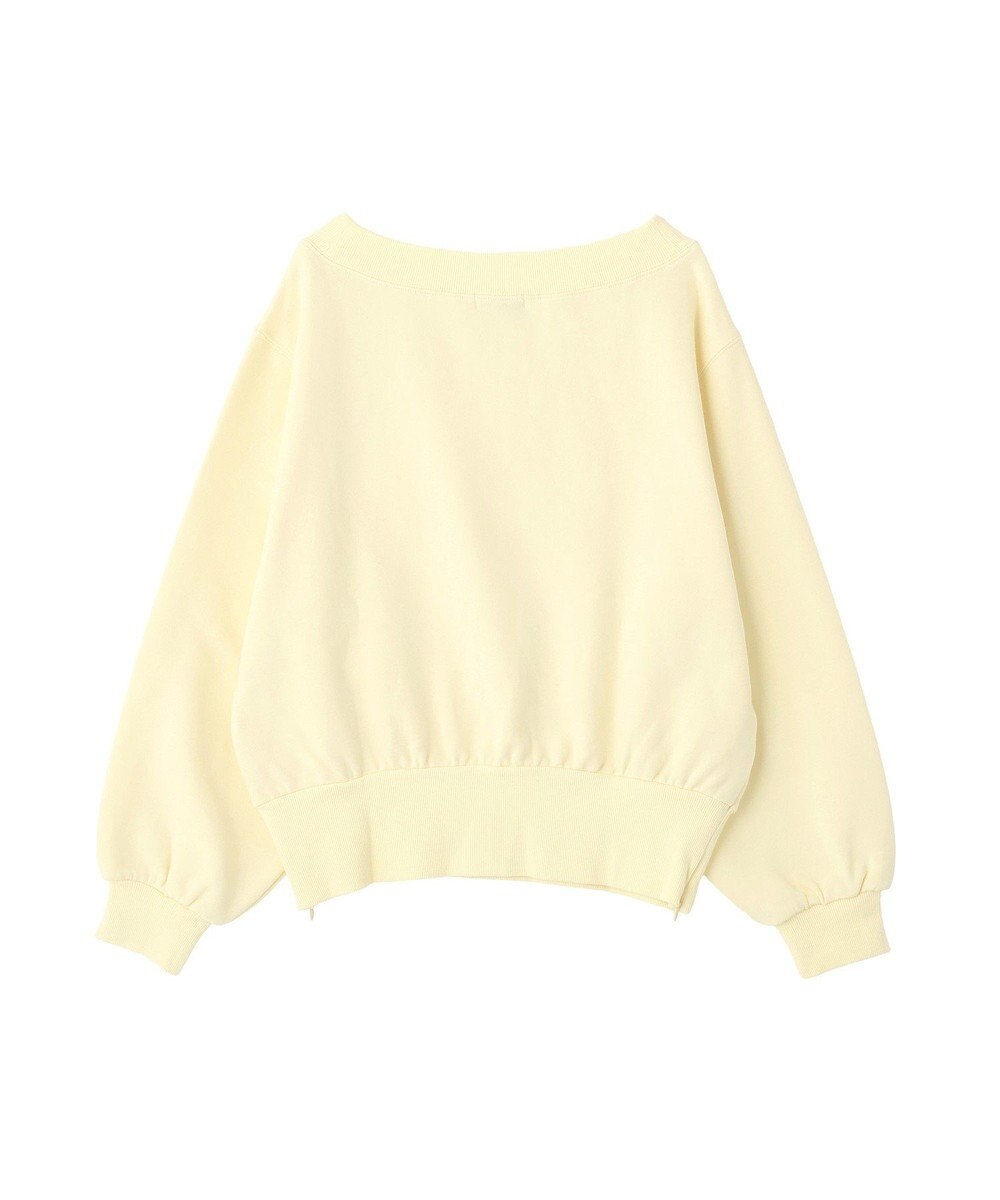 earth music&ecology 裾スリット裏毛プルオーバー 