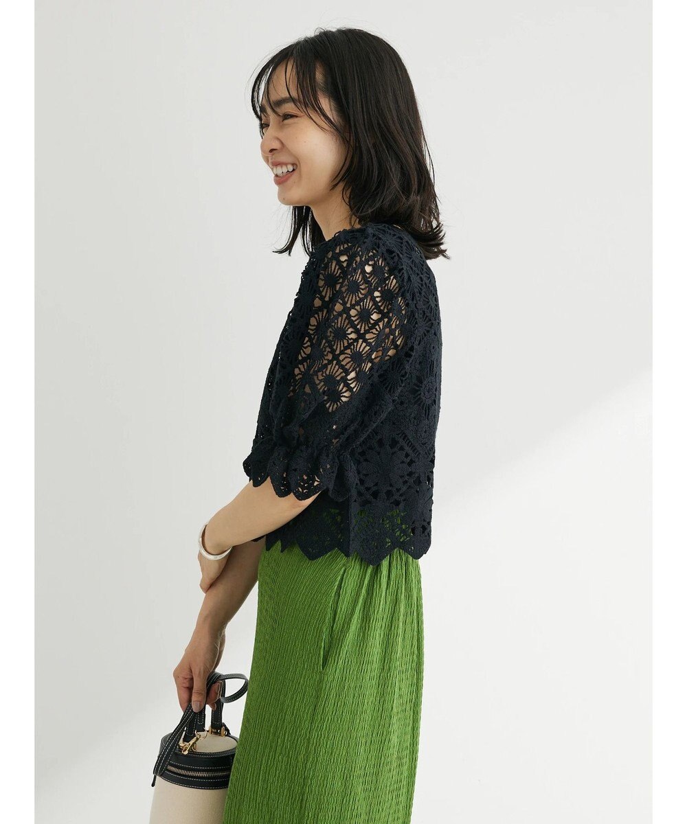 Green Parks ・ＳＵＧＡＲ　ＳＰＯＯＮ　２ｗａｙクロシェカーディガン 