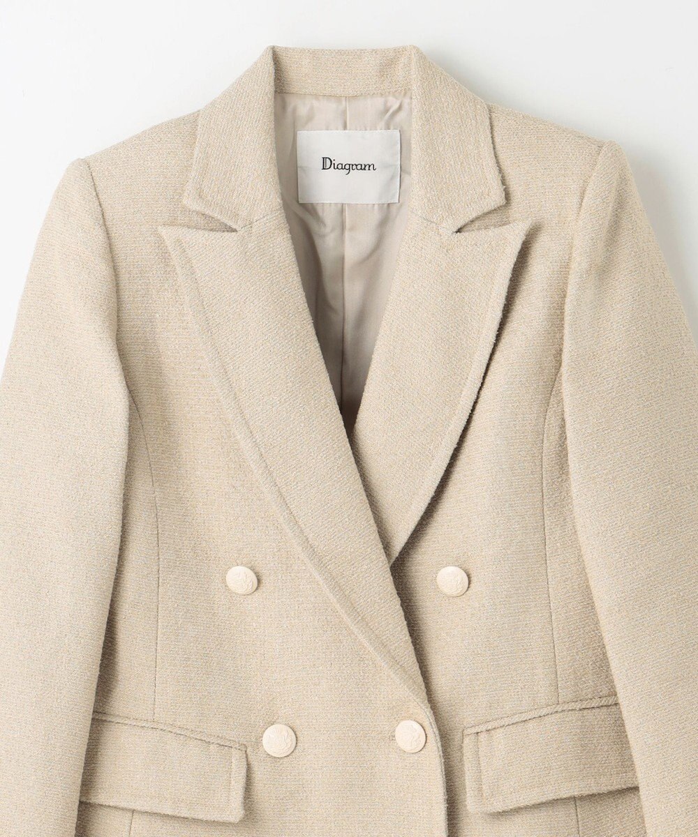 GRACE CONTINENTAL ツイードテーラージャケット 