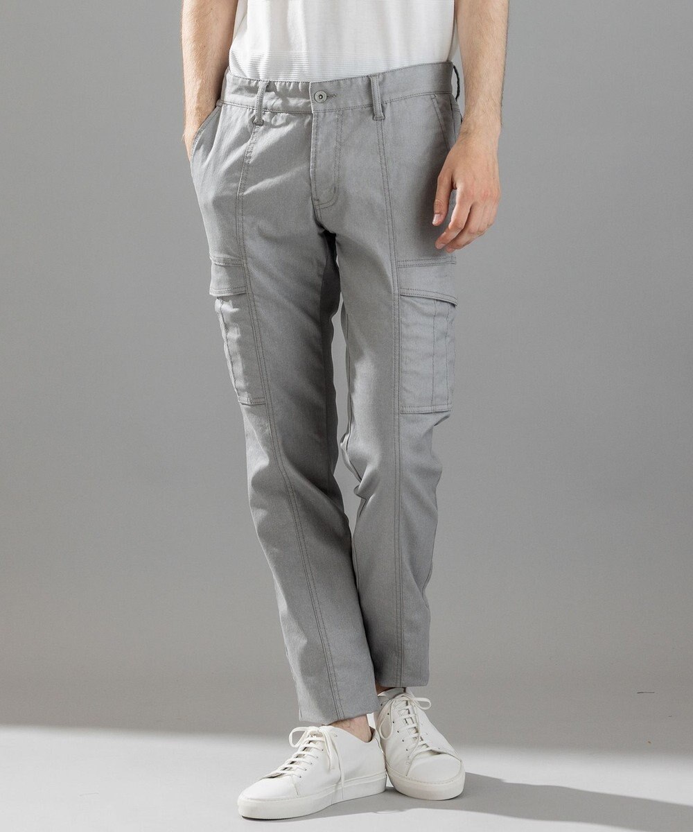 JOSEPH HOMME  新型【抜群のストレッチ性/光沢素材】ハイパワーソフトストレッチ デザインパンツ/ STICK DESIGN 