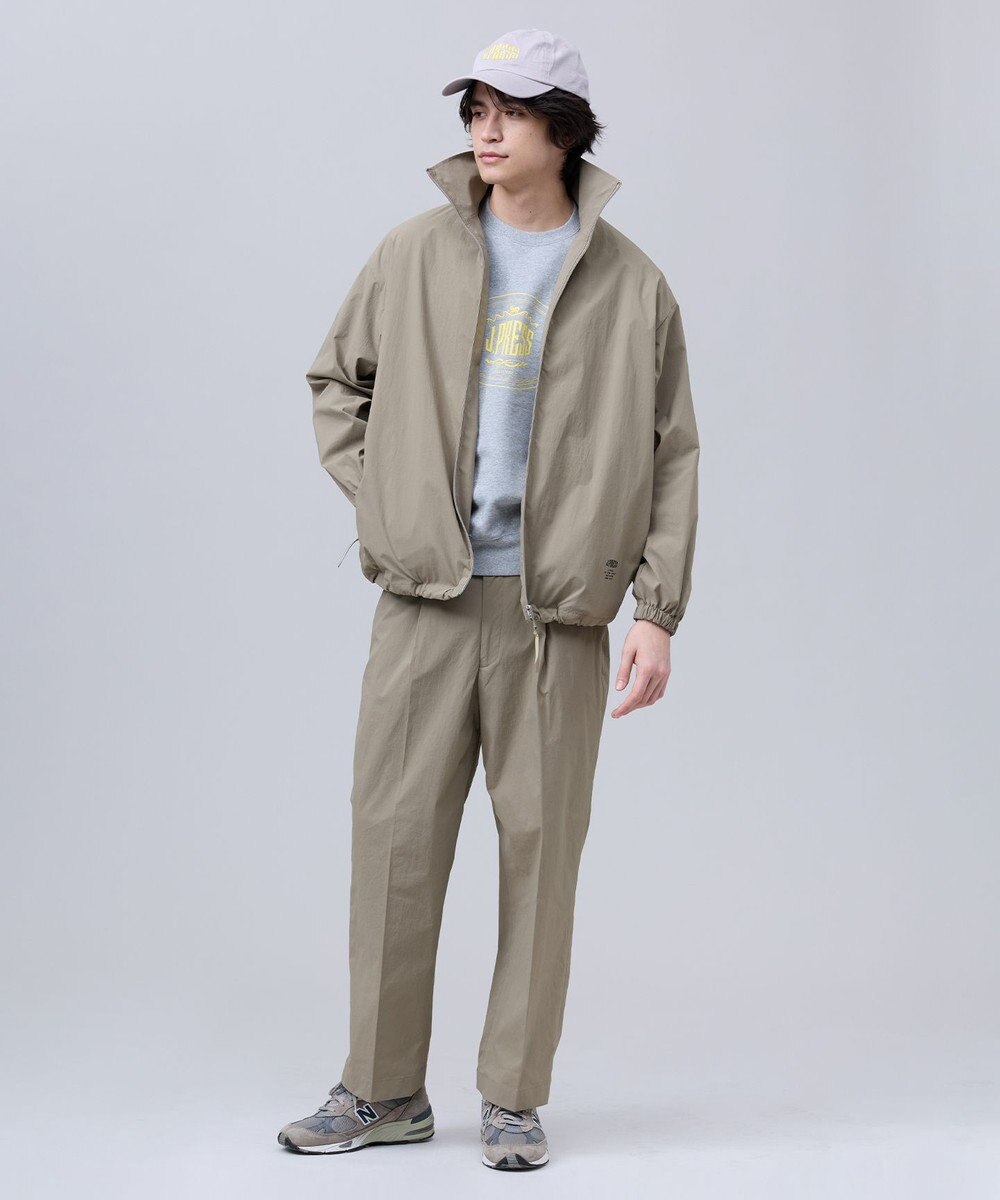 J.PRESS MEN 【J.PRESS ORIGINALS】【UNISEX】Nylon Polyurethane Dray Stretch Truck Jacket 