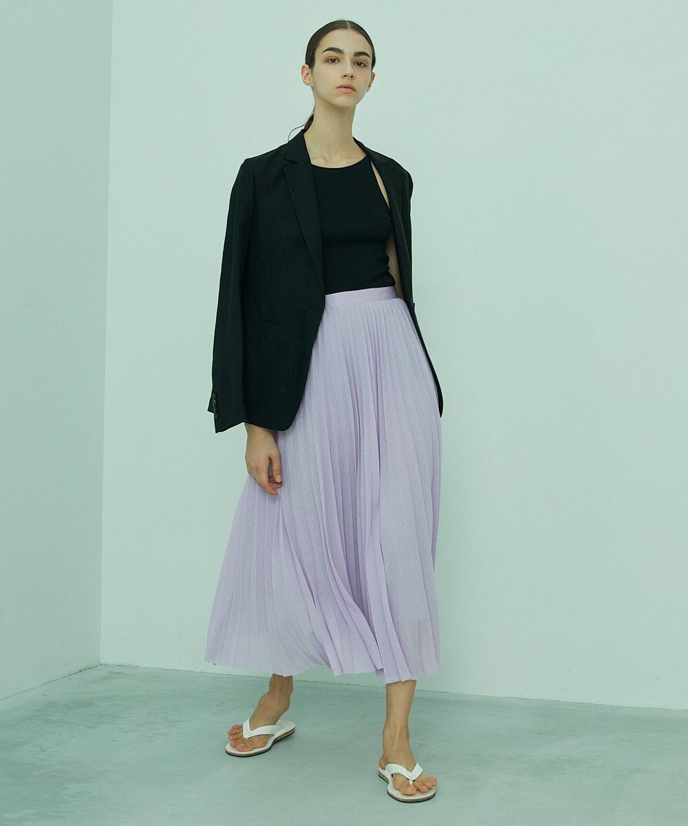 BEIGE， THISTLE / プリーツスカート 