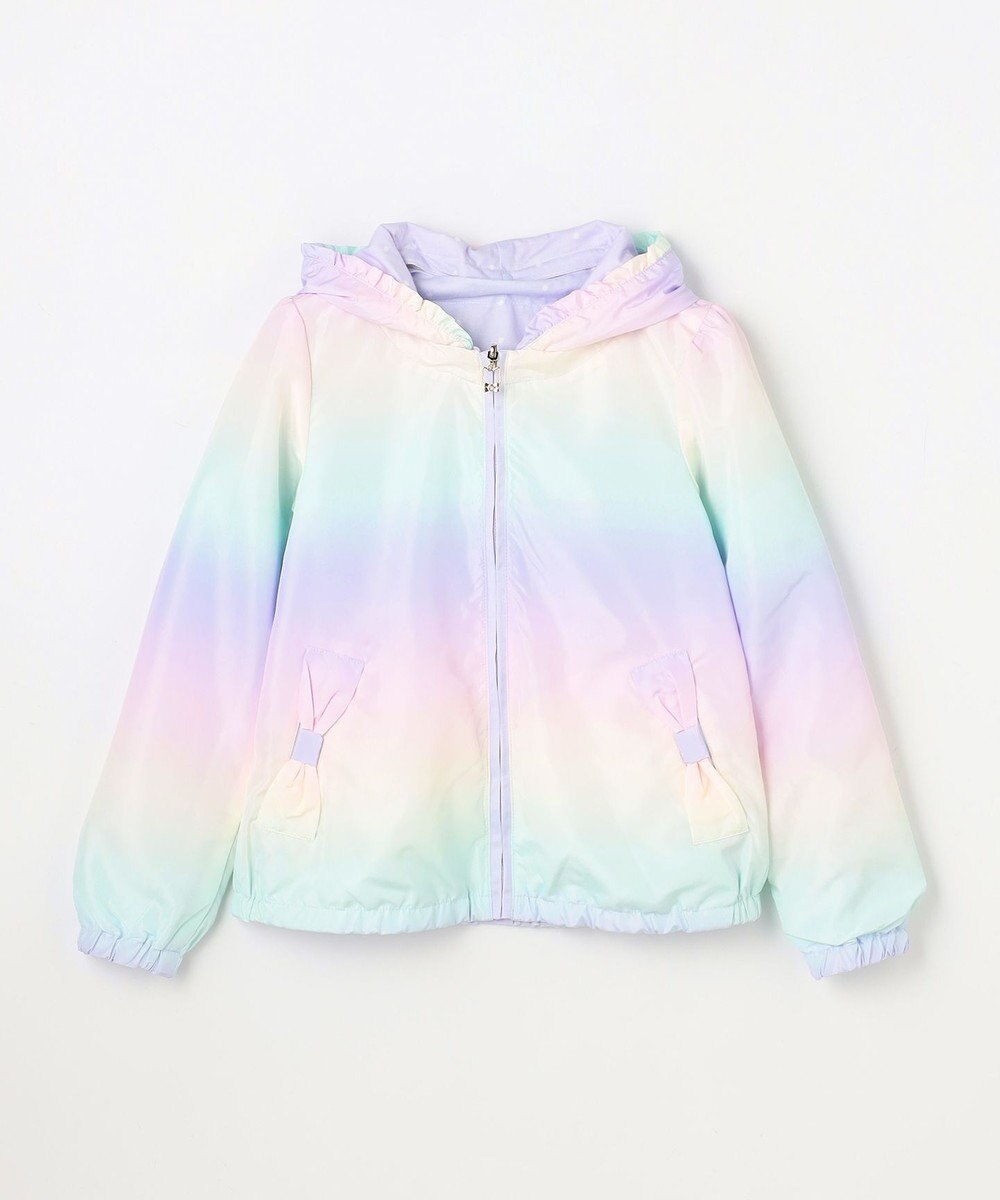 ANY KIDS 【フード取り外し/洗濯機可能】撥水加工リバーシブルゾン 