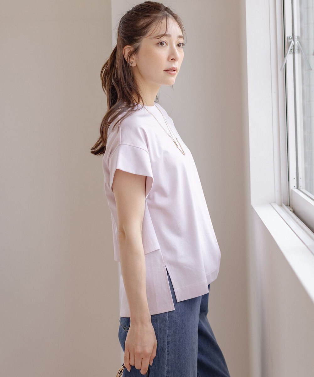 組曲 バックフリル カットソー 