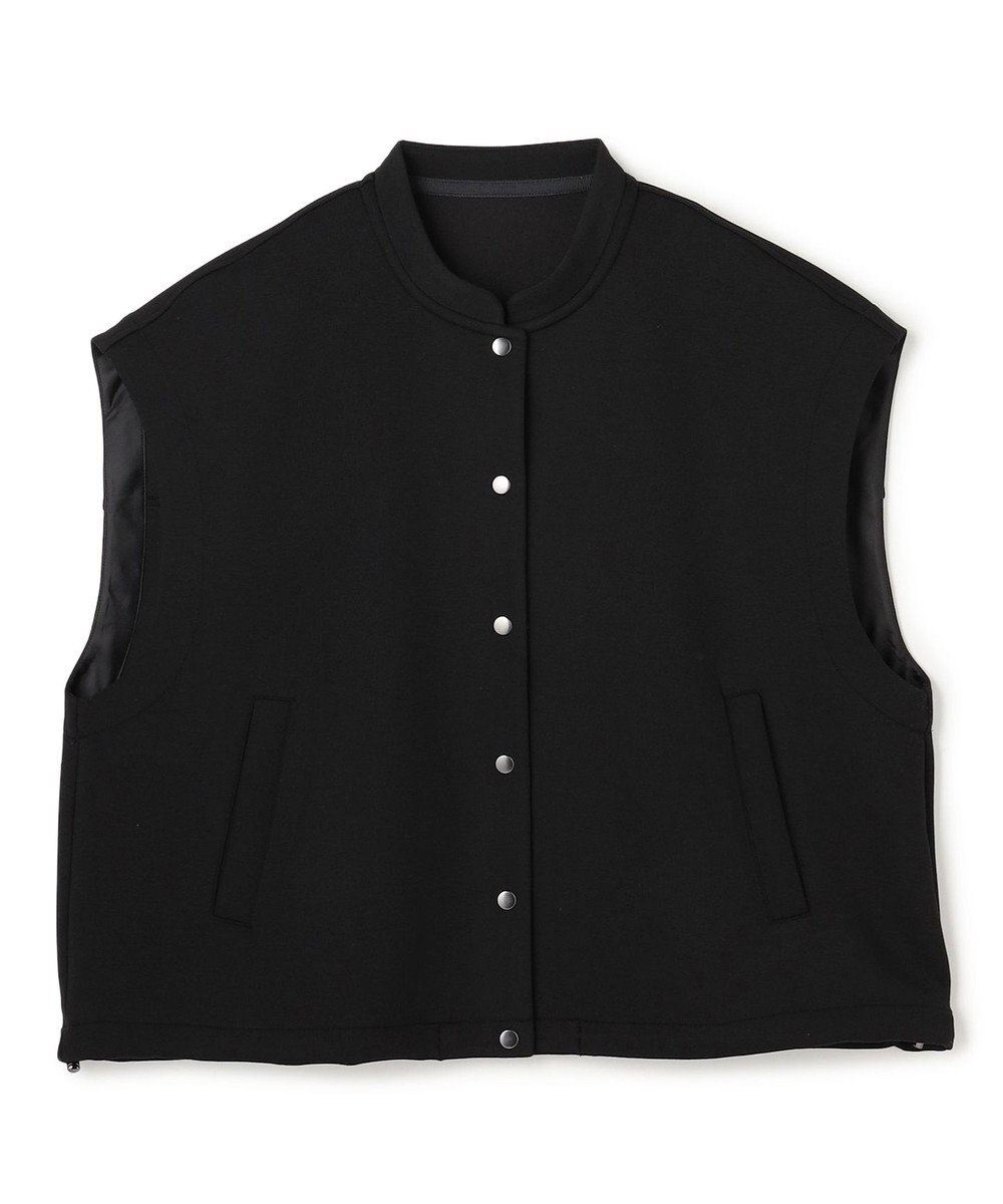 UNFILO BEAUTY FORM JERSEY スリーブレス ブルゾン 