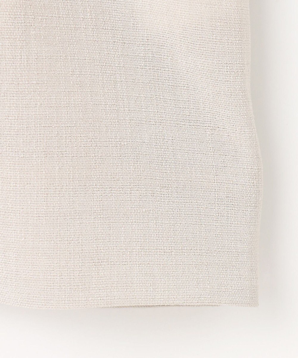 自由区 【カタログ掲載・セットアップ対応・接触冷感・UVカット・洗える】ライトリネンライクショートスリーブ ジャケット 