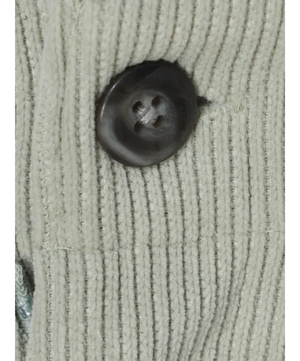 Green Parks コーデュロイワイドパンツ 