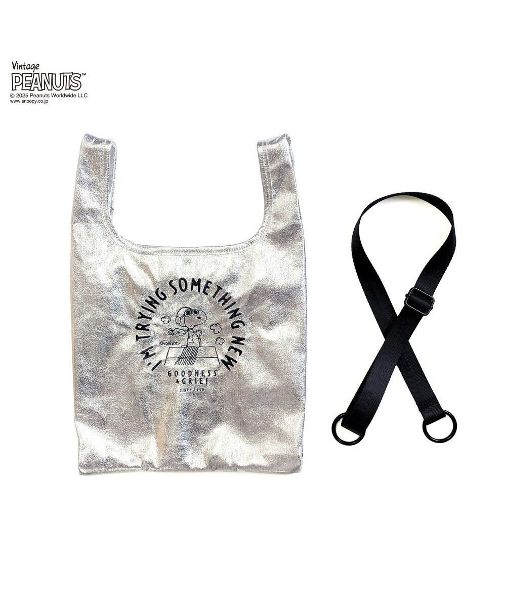 ROOTOTE 8447【スヌーピー】IP.ルーショッパー.メタリック.ピーナッツ-0Q 