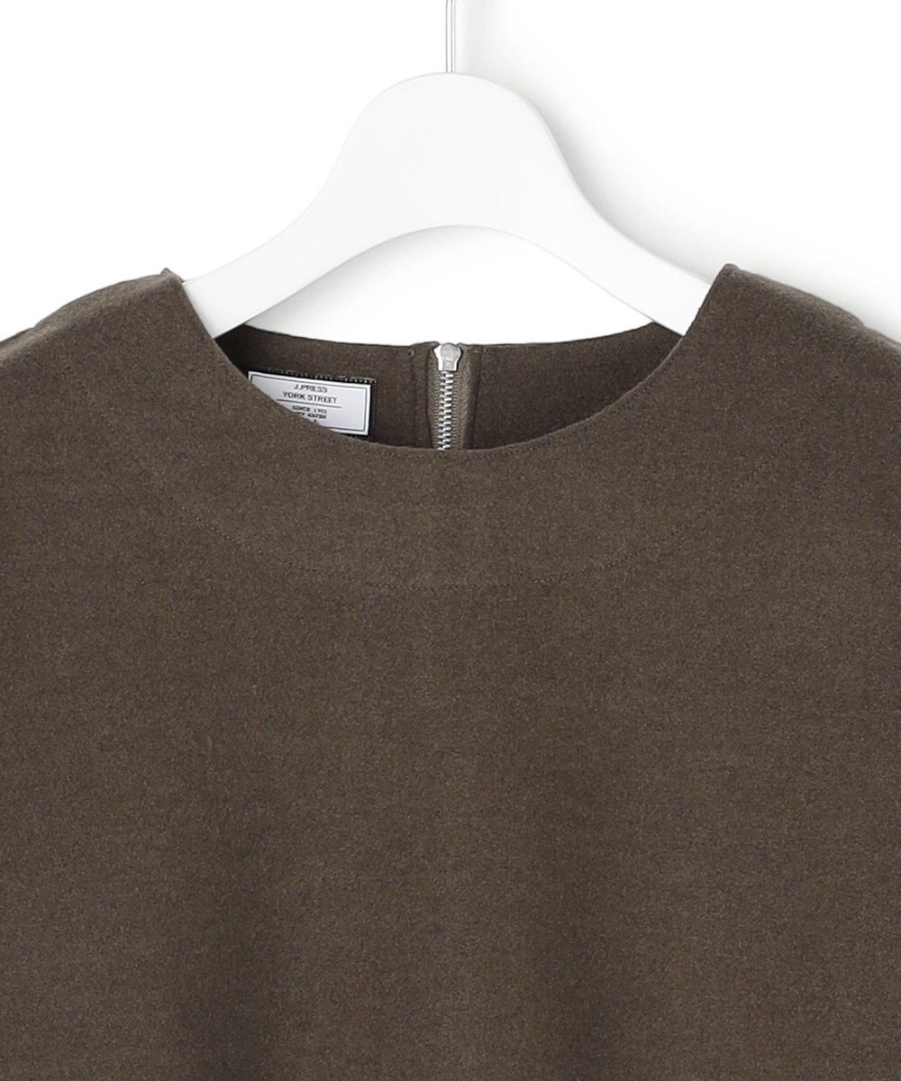 J.PRESS YORK STREET 【WOMEN】ウールライクジャージー プルオーバーシャツ 