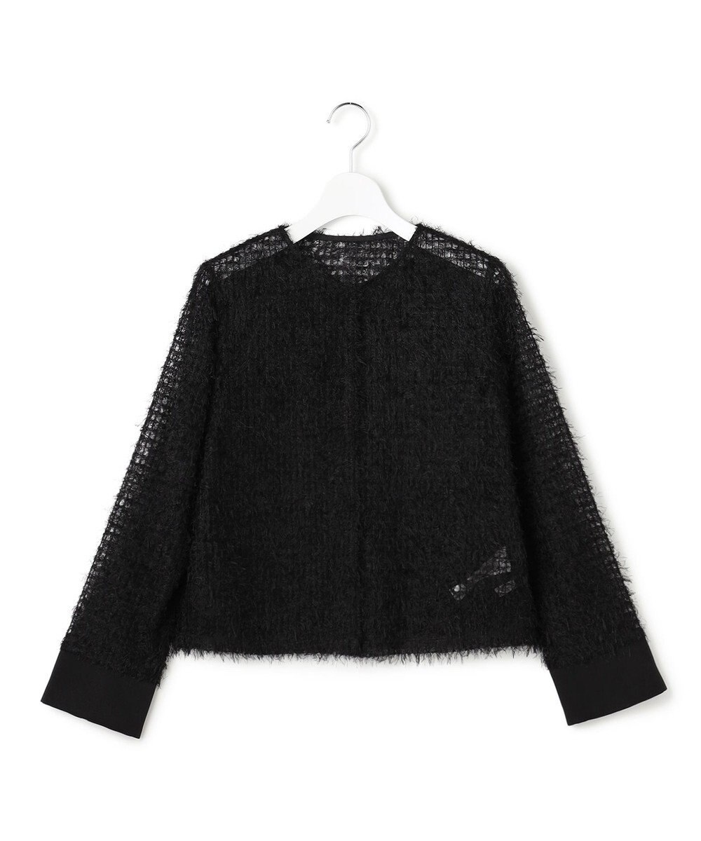 ICB L 【洗える】 フェザーチュール ブラウス 