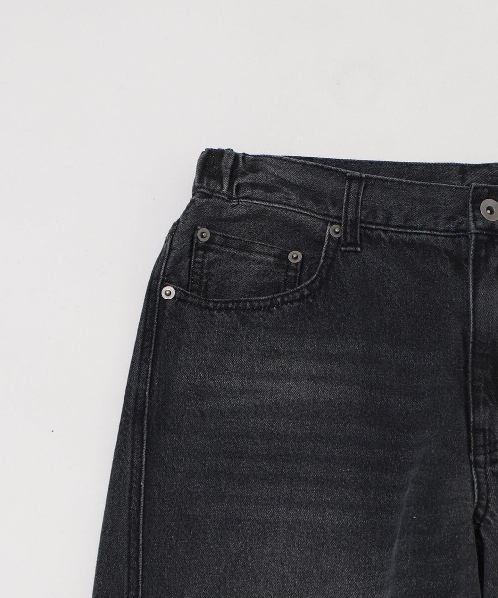 WEGO 【ウエスト調整可/SMLサイズ展開】ローライズカバーフィットフレアデニムパンツ 