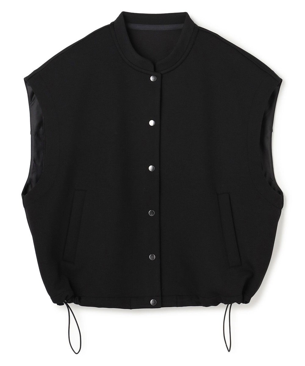 UNFILO BEAUTY FORM JERSEY スリーブレス ブルゾン 