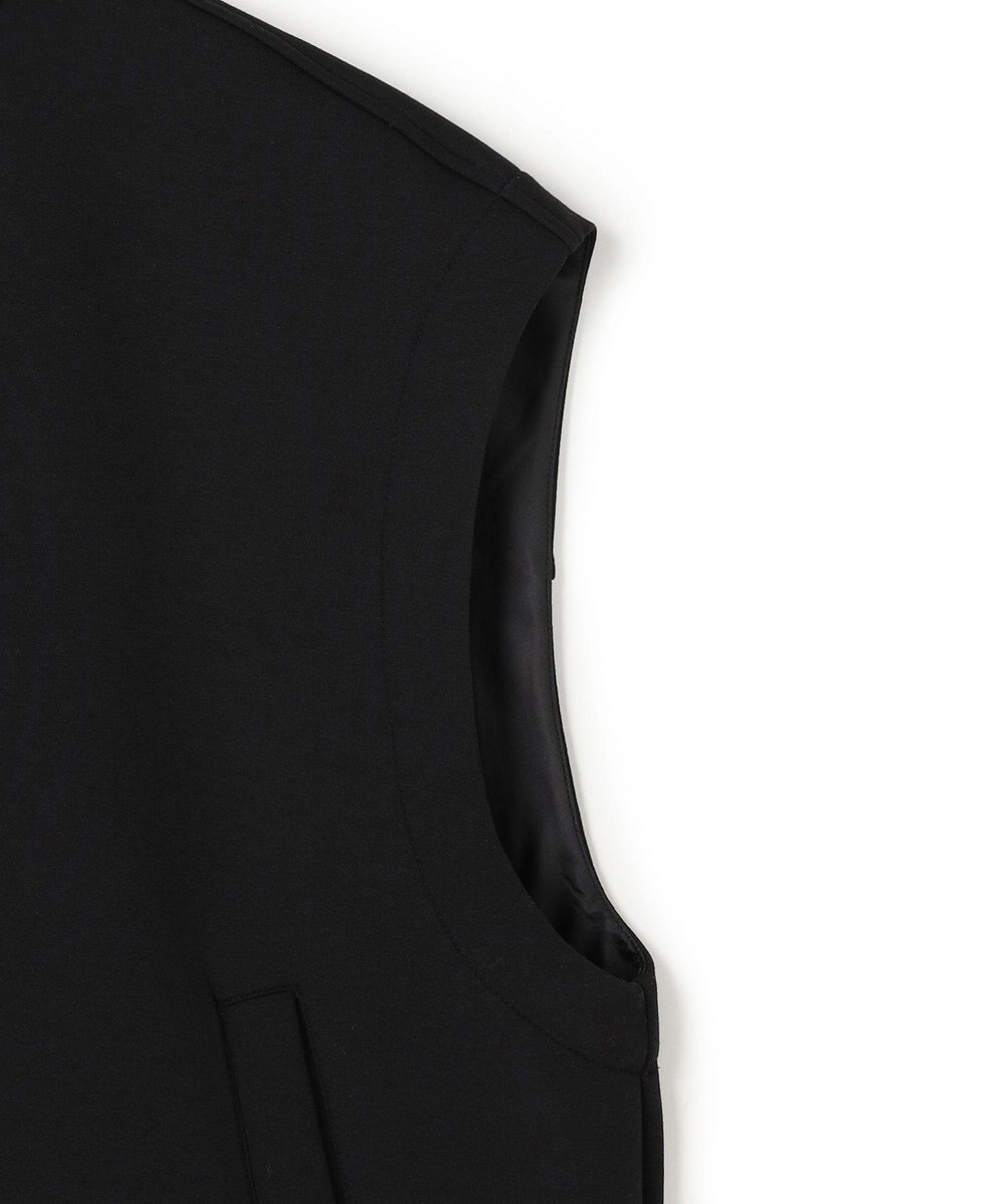 UNFILO BEAUTY FORM JERSEY スリーブレス ブルゾン 