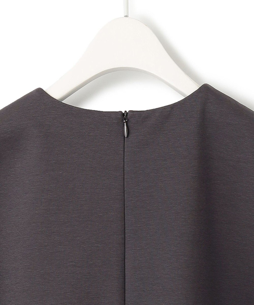 ICB 【セットアップ対応・洗える】コットンコンプレッシャー ストレートワンピース 