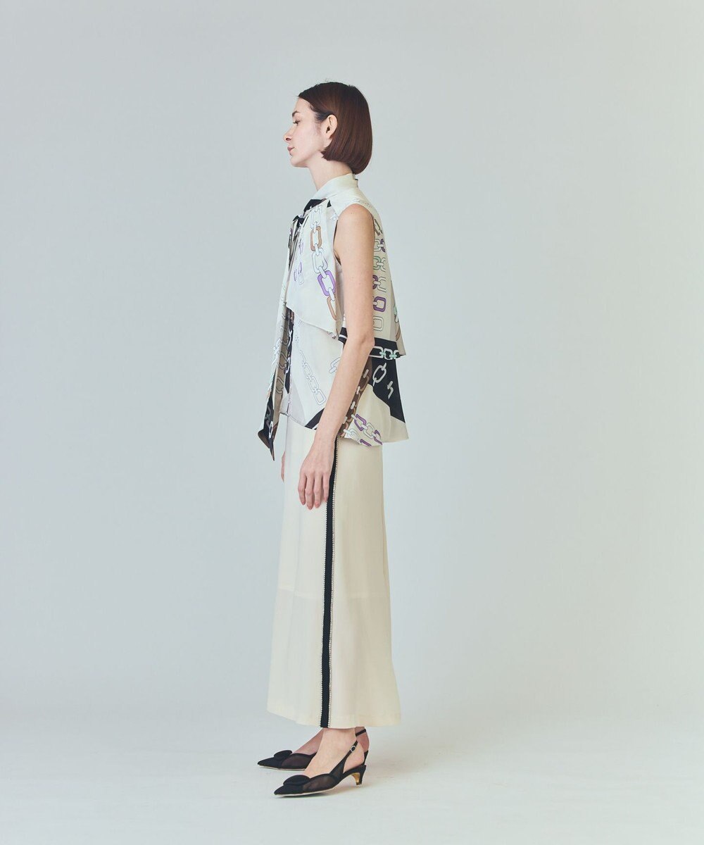 GRACE CONTINENTAL チェーンレイヤードノースリーブ 