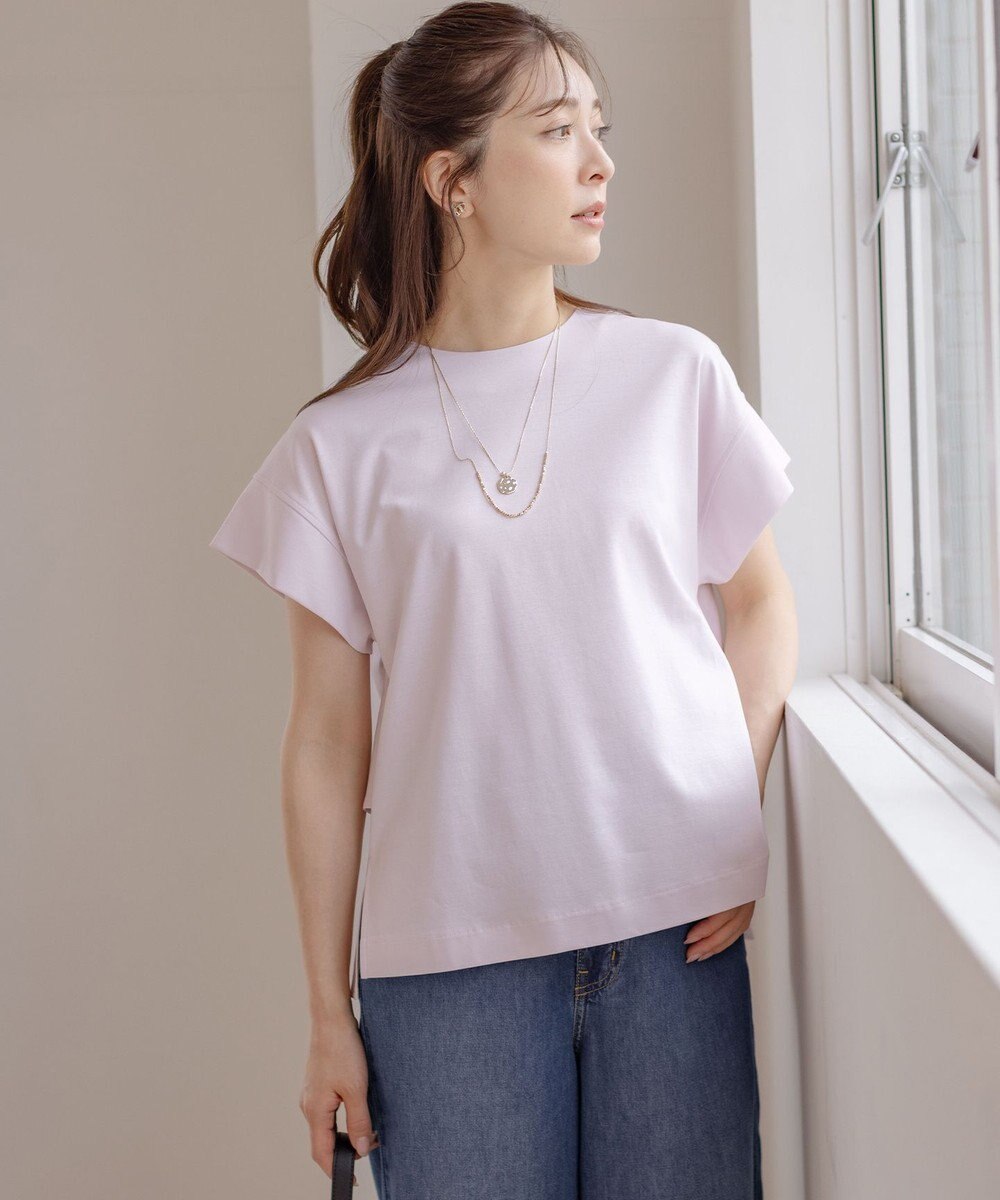 組曲 バックフリル カットソー 