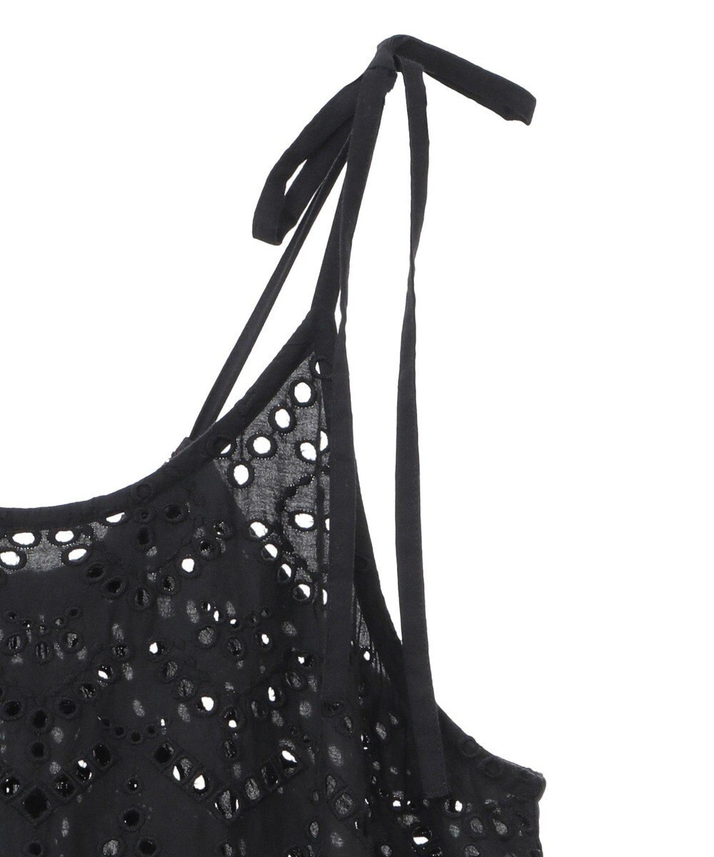 CRAFT STANDARD BOUTIQUE インド綿シフリー切り替えティアードキャミワンピース 