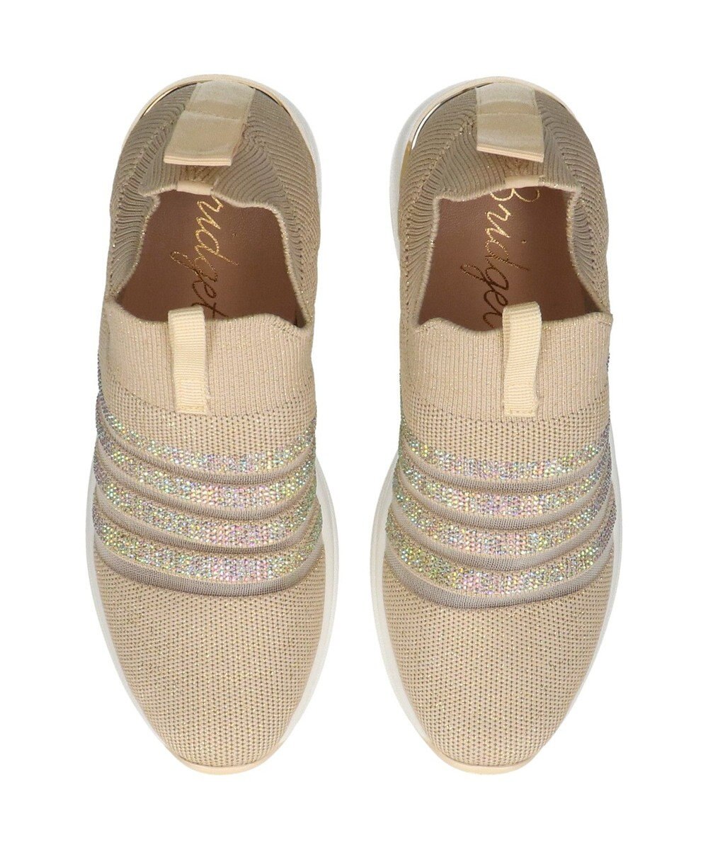 Bridget Birkin 【Bridget Birkin】ビジューニットヒールアップスニーカー 