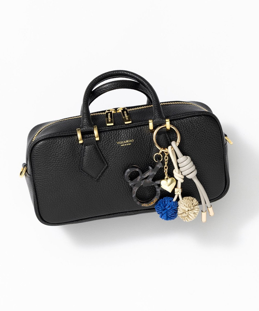 23区 【先行予約】VIOLAd'ORO シュリンクレザー 2WAY スクエア ボストンバッグ 