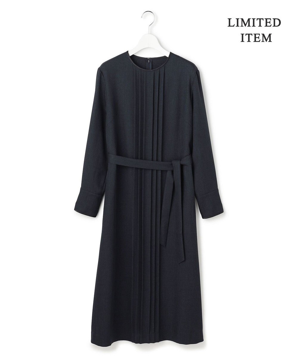 ICB L 【WEB限定】ツイードタックワンピース 