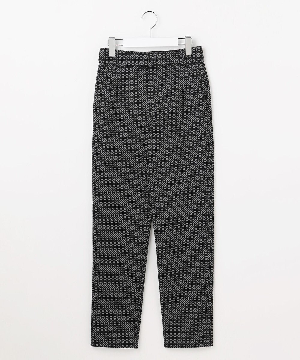 23区GOLF 【WOMEN】裏起毛ジャージーパンツ ストレッチ モノグラム 上品スタイル 