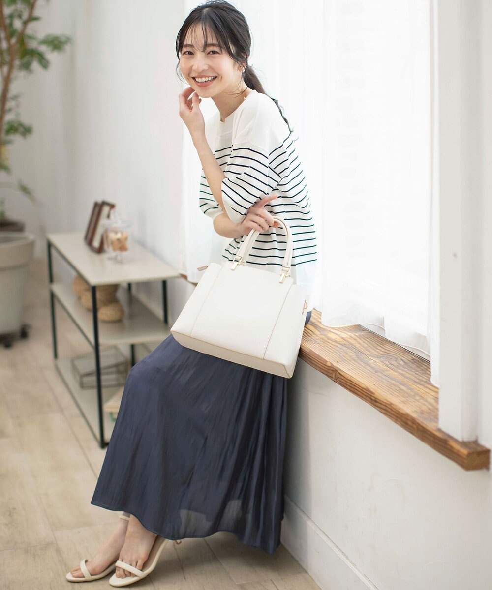 ANY SIS 【接触冷感・UVケア】フロント切替 プルオーバー 