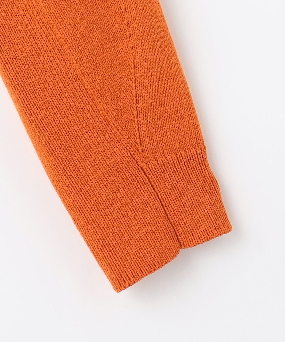 自由区 【洗える】コットンポリミドルゲージ ニット 