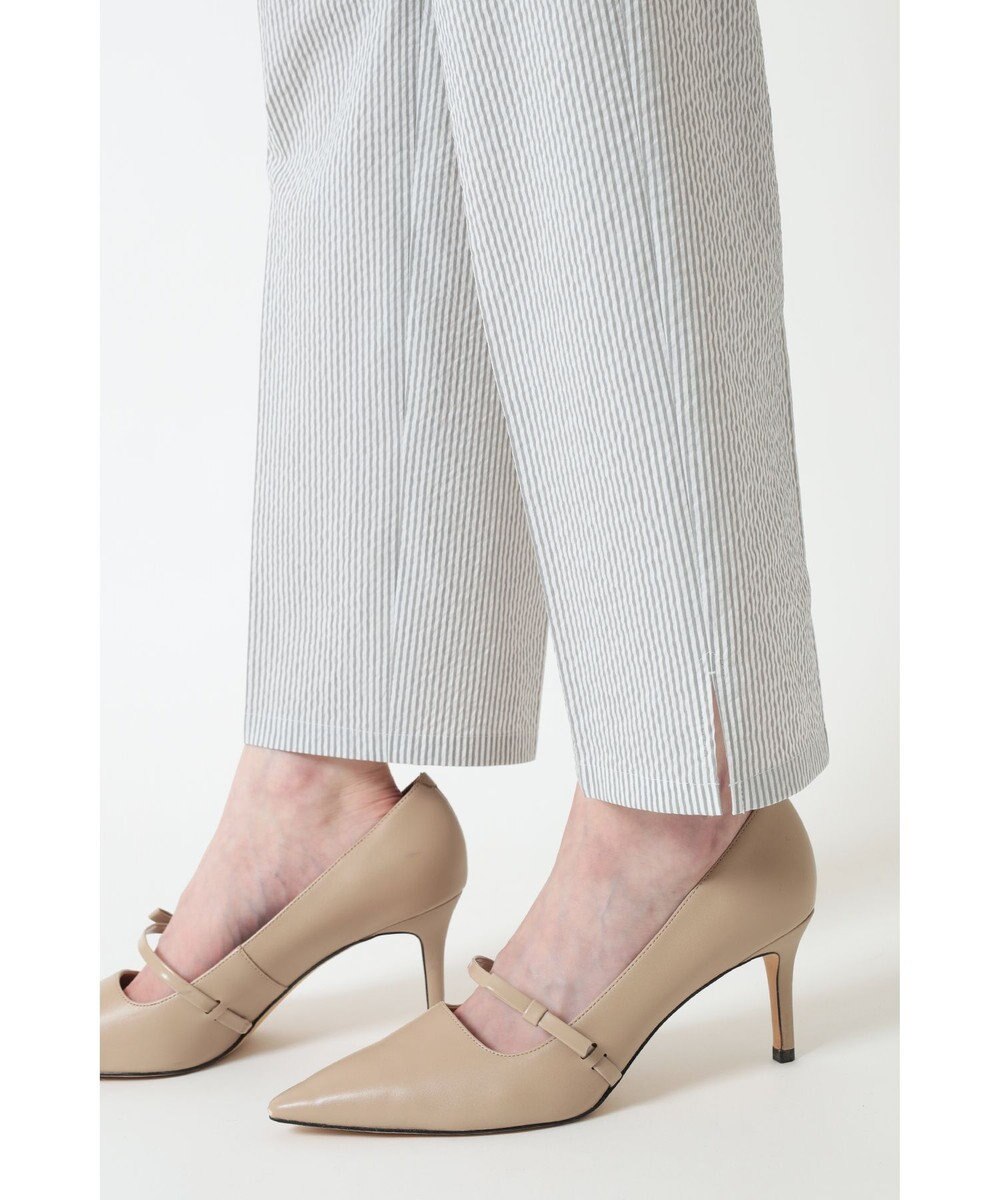 DAKS COOL MAX シアサッカークロップドパンツ 