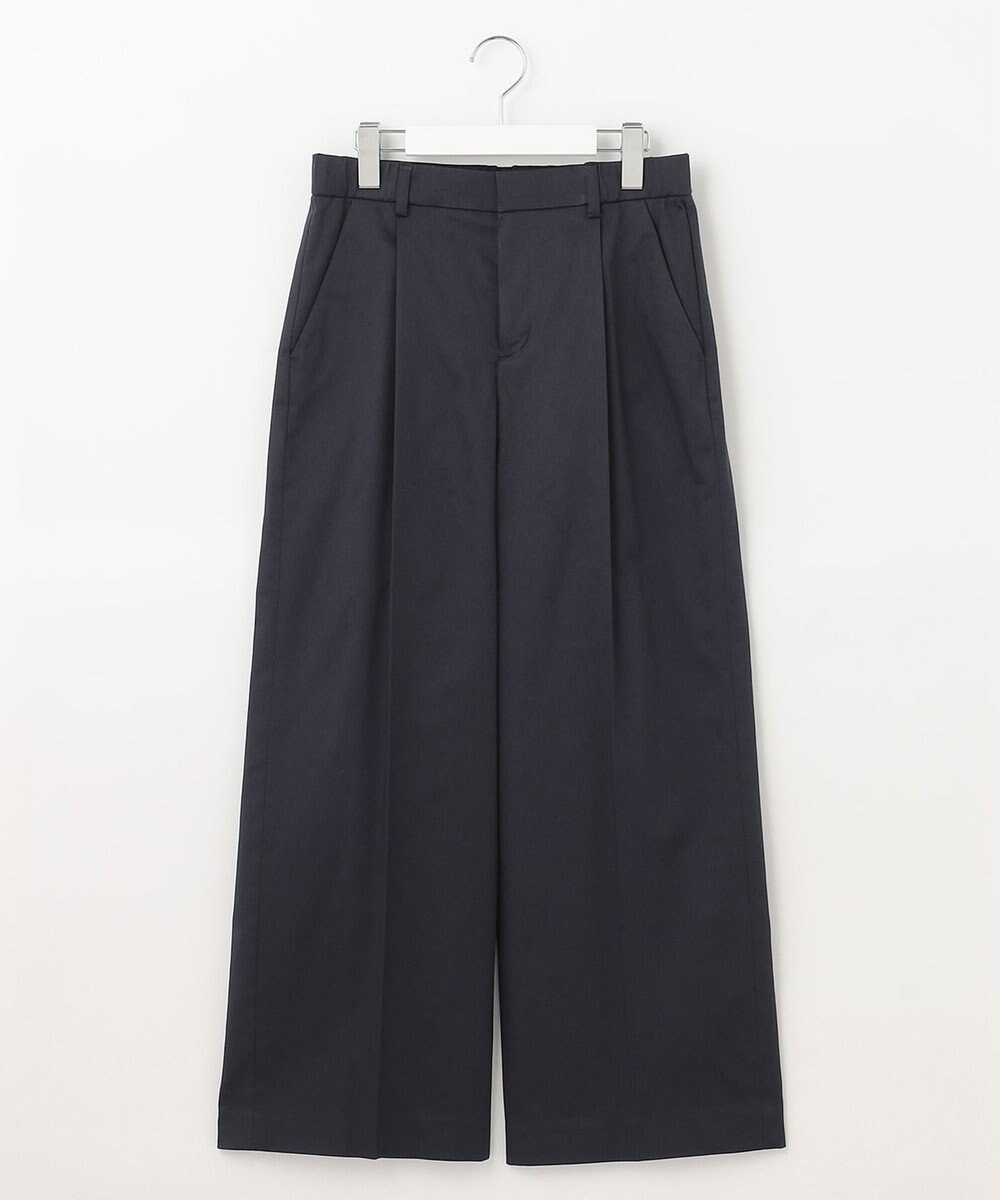 自由区 【XSサイズ~/接触冷感・吸湿・速乾】COOLMAX ワイドパンツ 