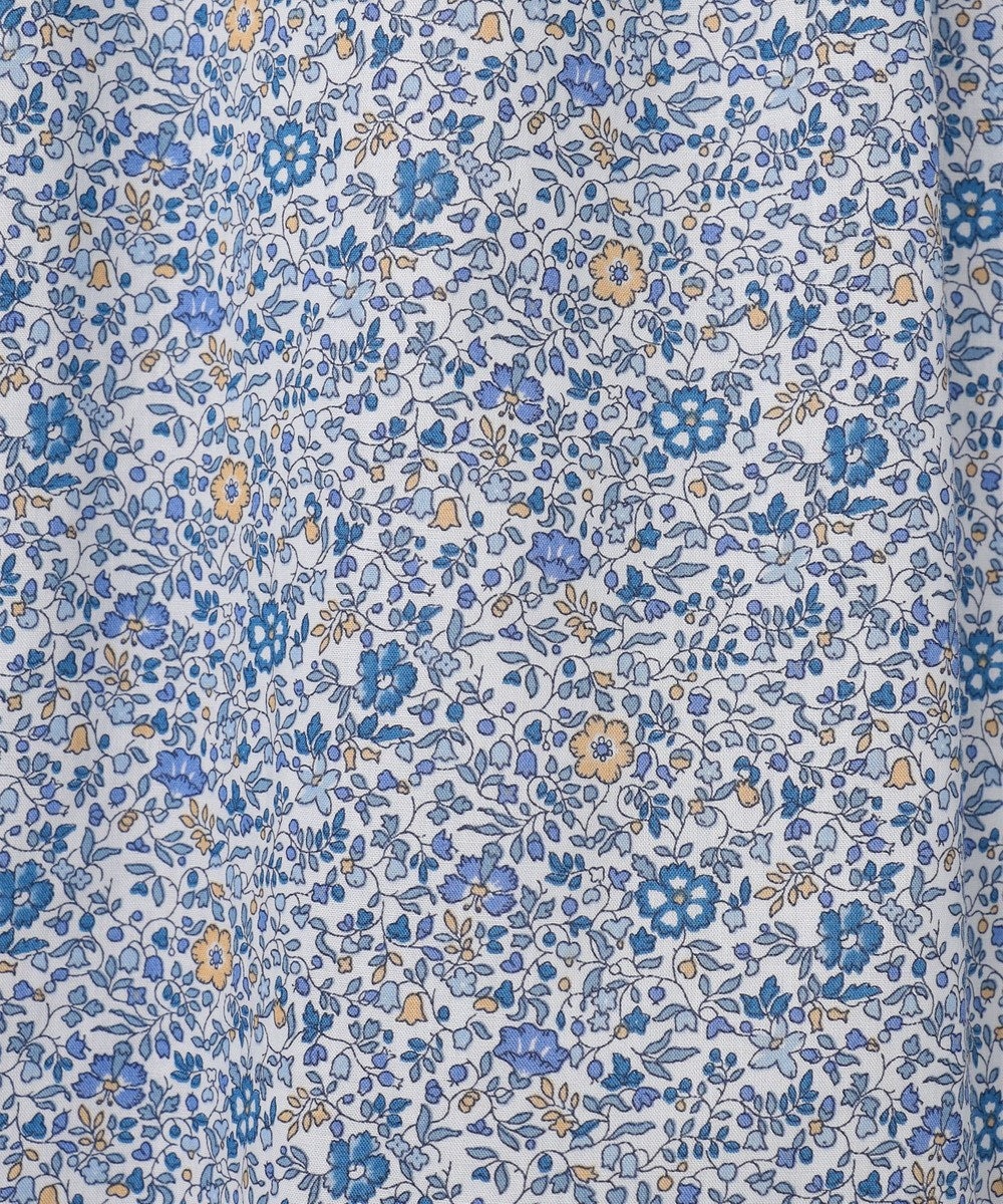 J.PRESS LADIES 【洗える】 LIBERTY Honeydew/Kate&Mil スタンドカラー ブラウス 