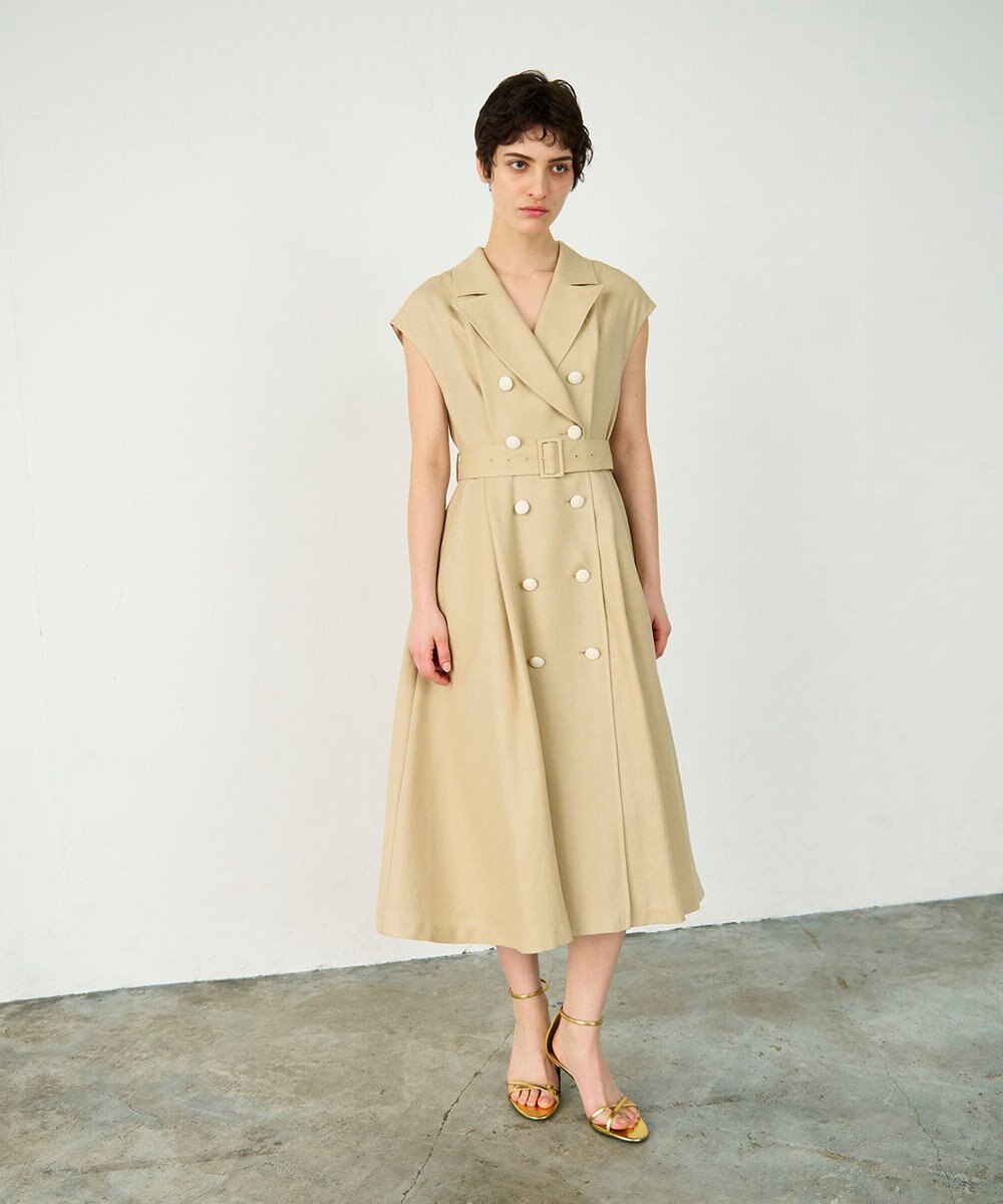 GRACE CONTINENTAL テーラーフレアワンピース 