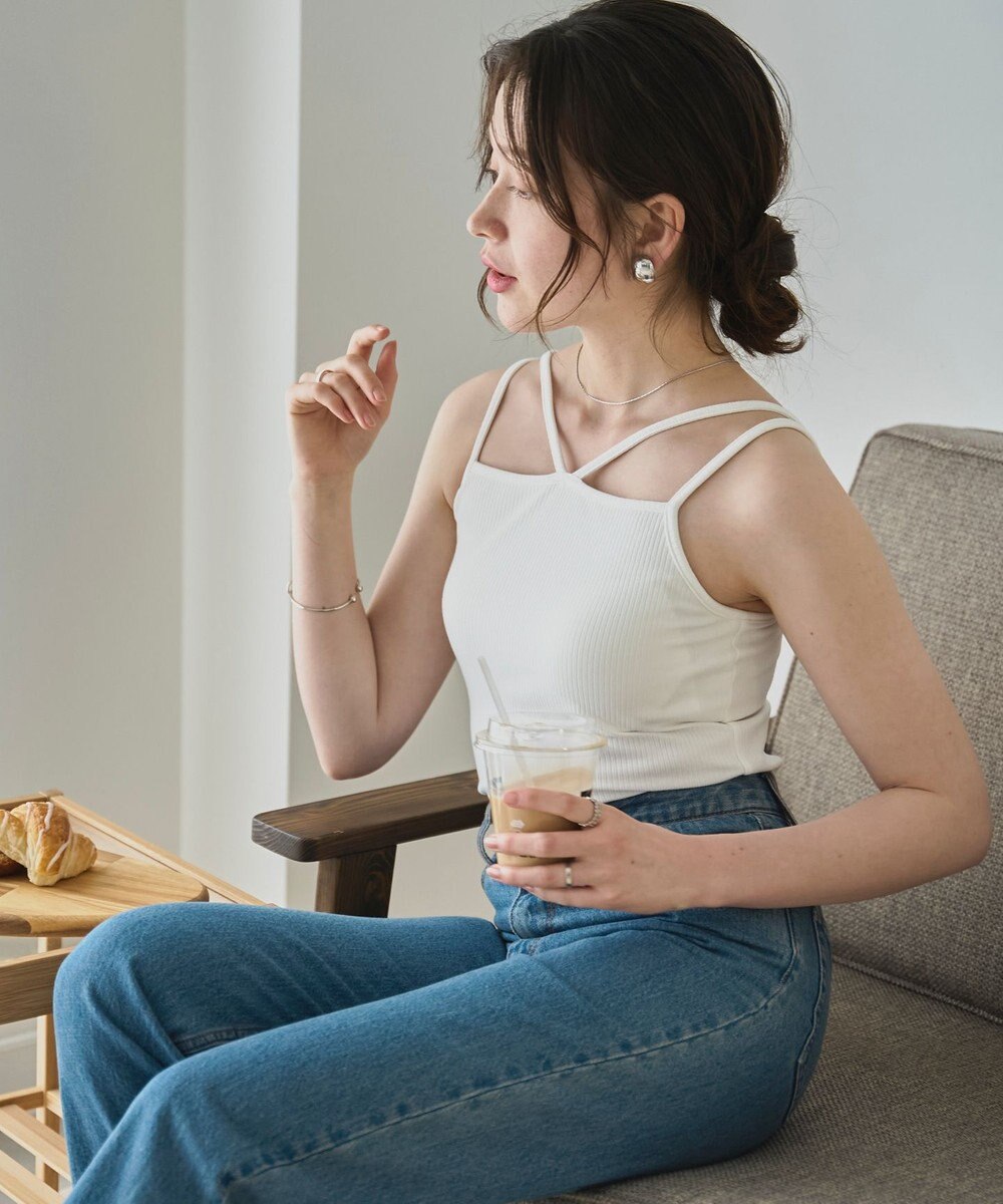 WEGO 【カップ付き】nachumoreホルターネックキャミ 