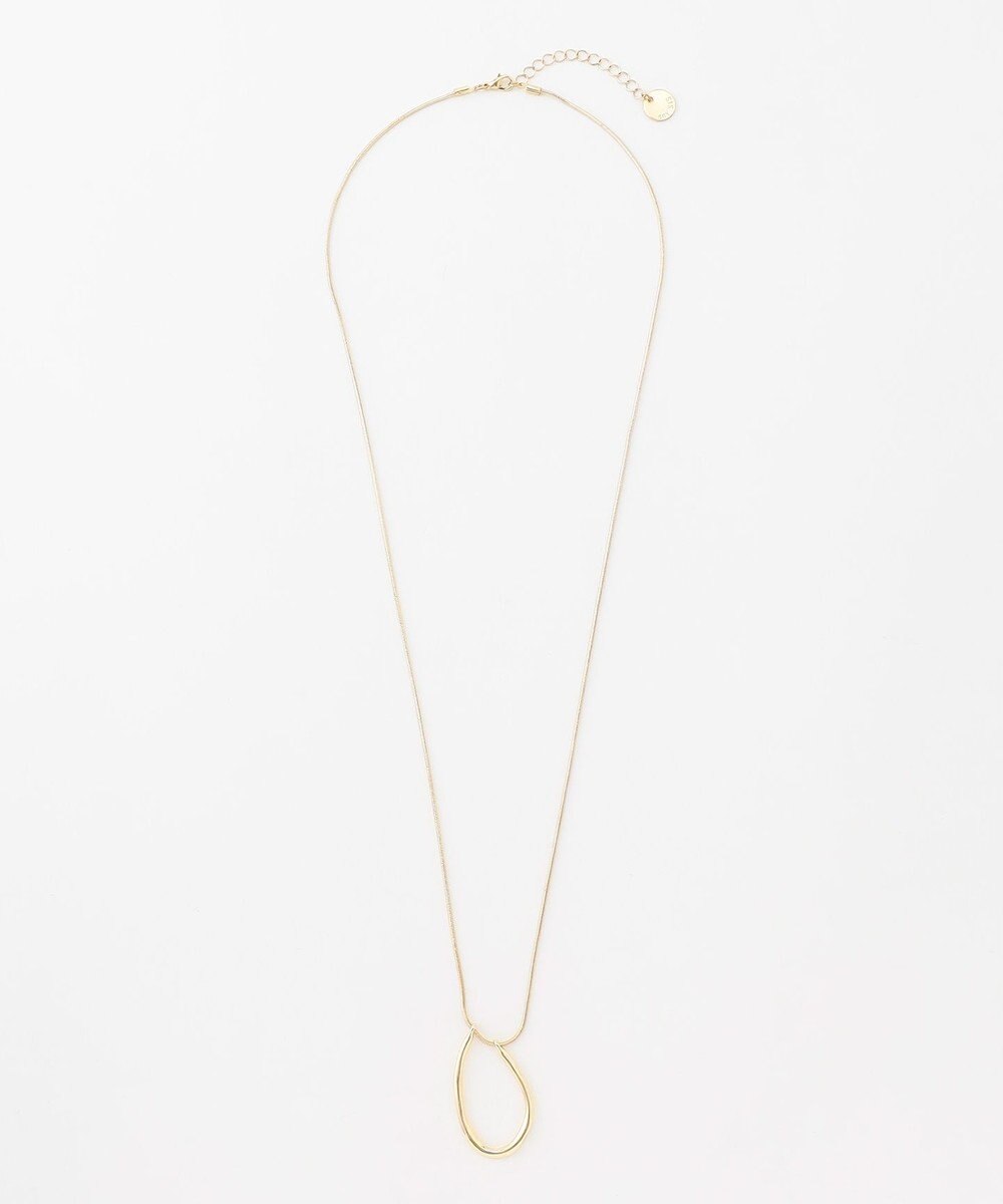 ANY SIS メタルリング ネックレス 