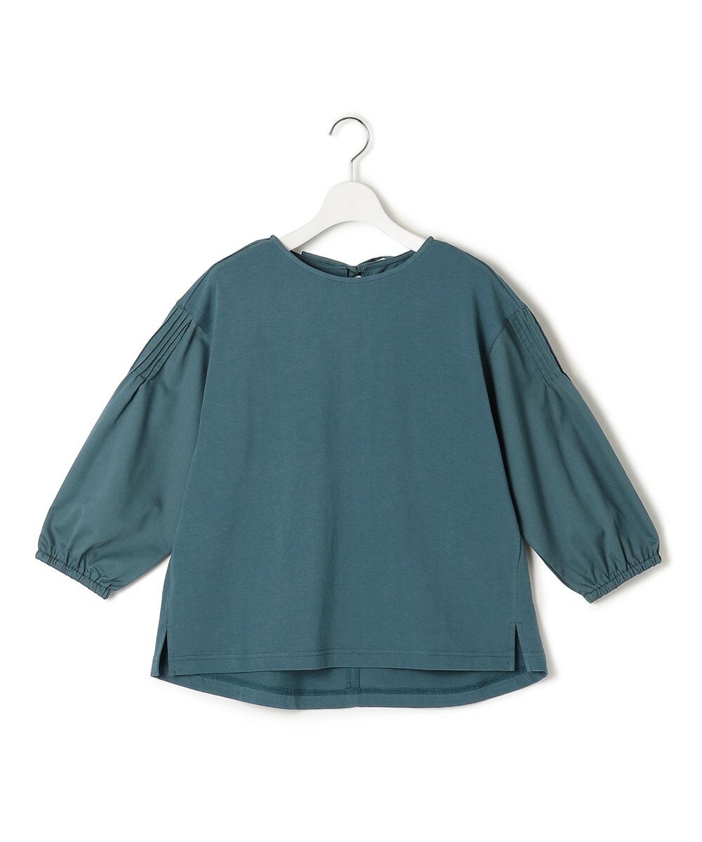 J.PRESS YORK STREET 【WOMEN】ファブリックスリーブ　プルオーバー 