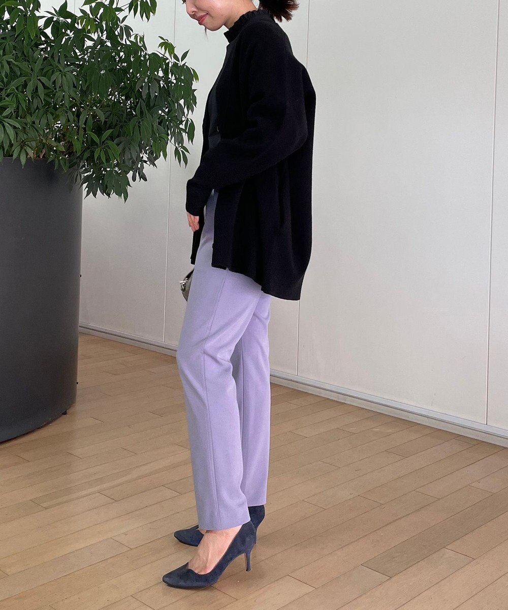 UNFILO 【軽量】コットンミックスニット カーディガン 