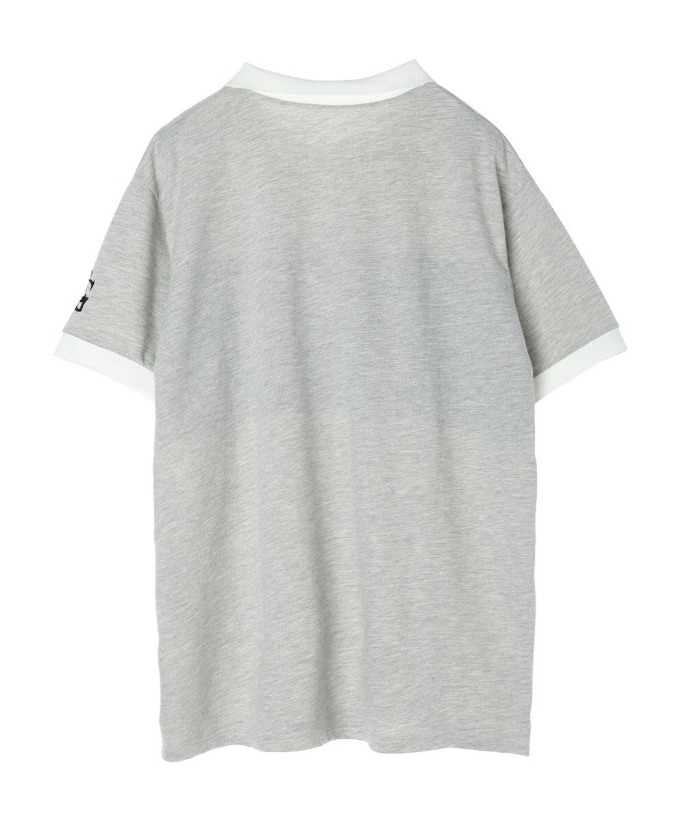 Green Parks ＥＧＯＩＳＴ　ロゴ刺しゅうラガーシャツ 