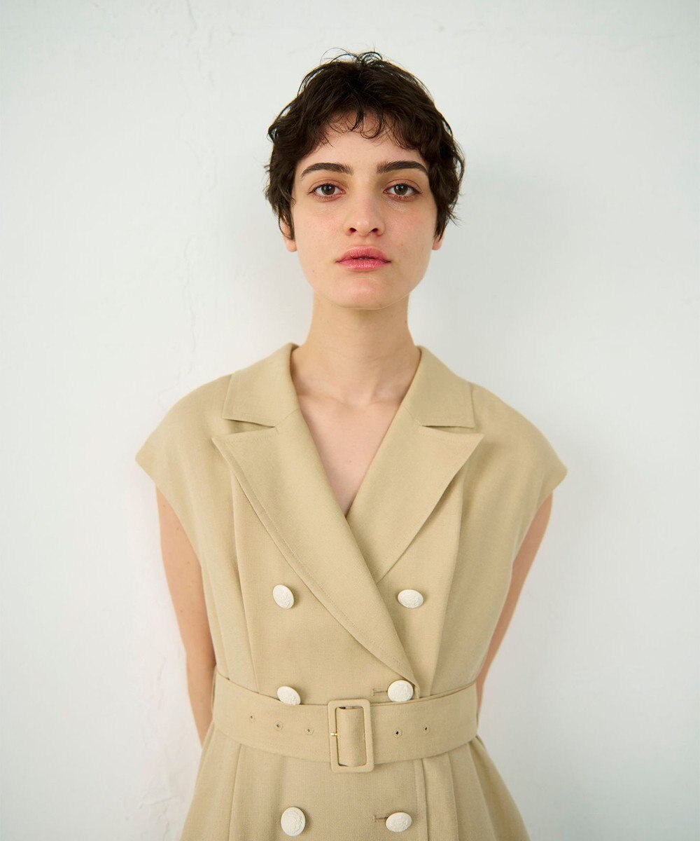 GRACE CONTINENTAL テーラーフレアワンピース 