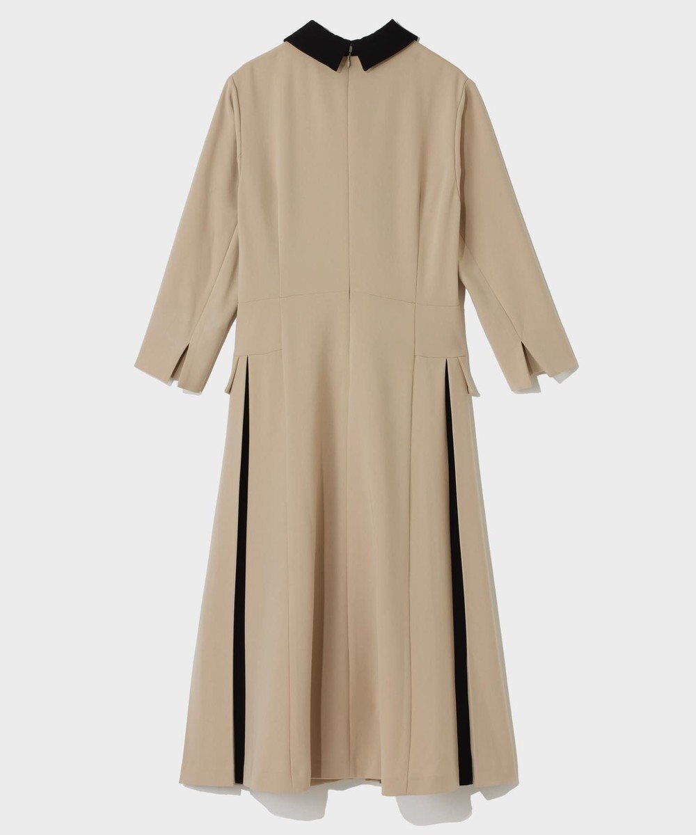 GRACE CONTINENTAL クレリックバイカラーワンピース 