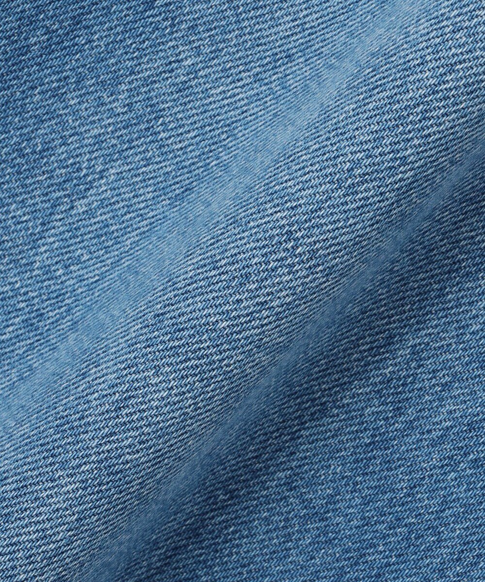 BEIGE， 【洗える】NAVIGLIO / フルレングスデニムバギーパンツ 