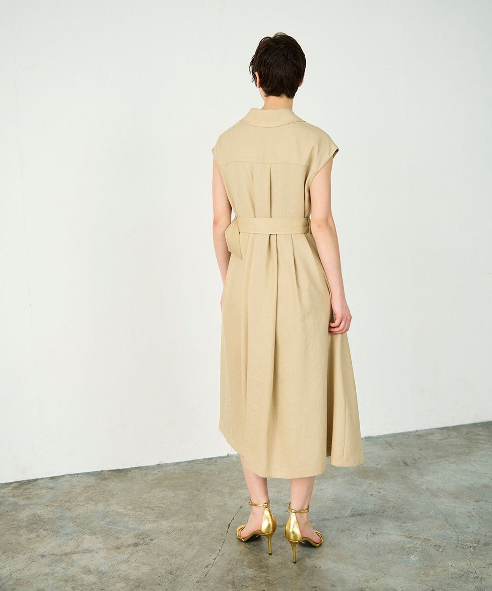 GRACE CONTINENTAL テーラーフレアワンピース 