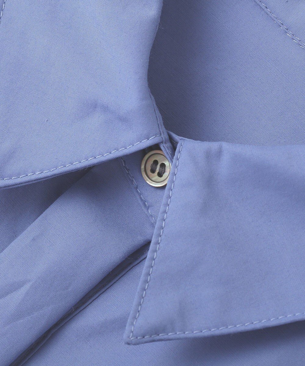 YECCA VECCA ペプラムギャザーシャツ 