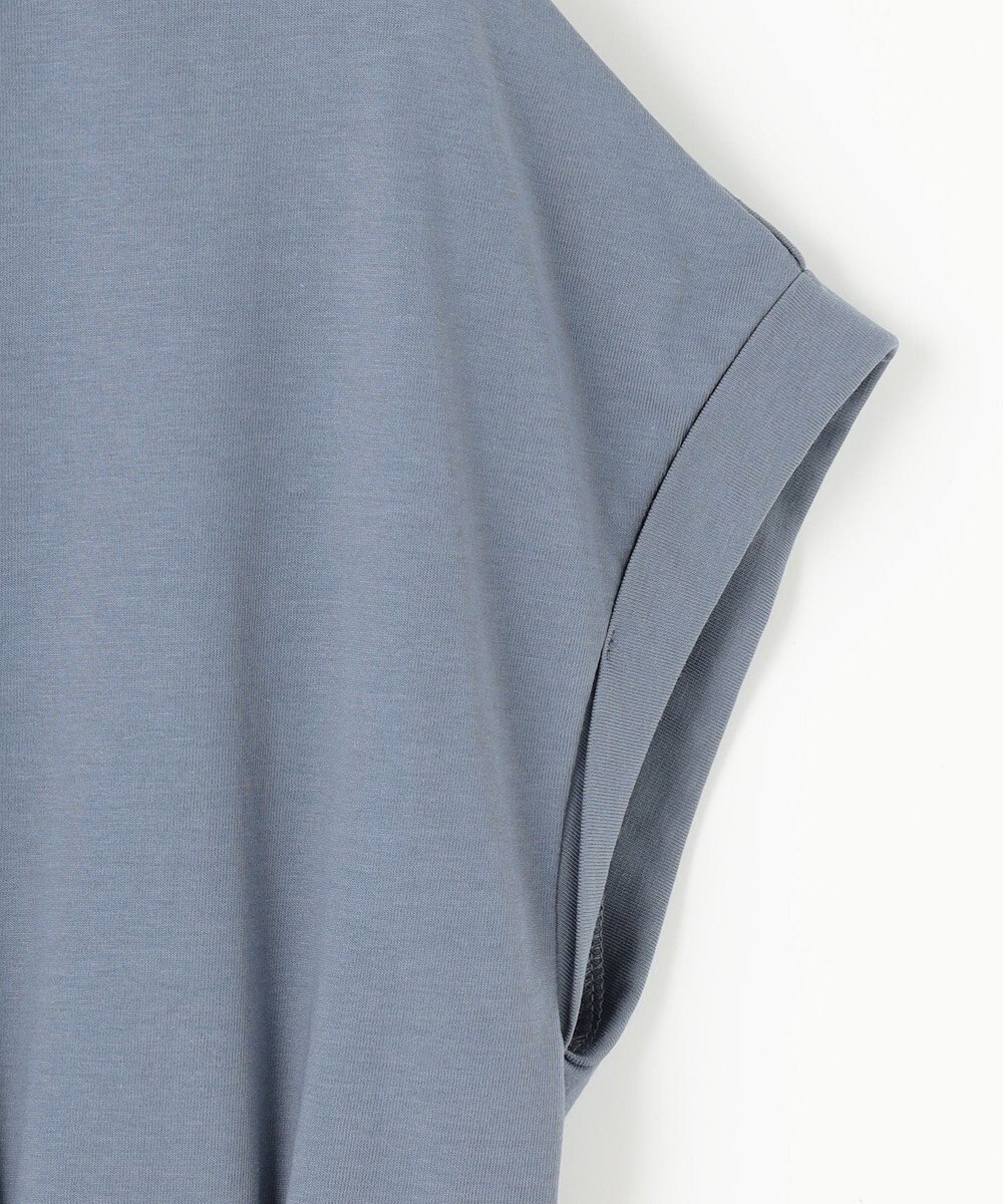 ANY SIS L 【UVケア・接触冷感】汗ジミ防止加工ペプラム カットソー 