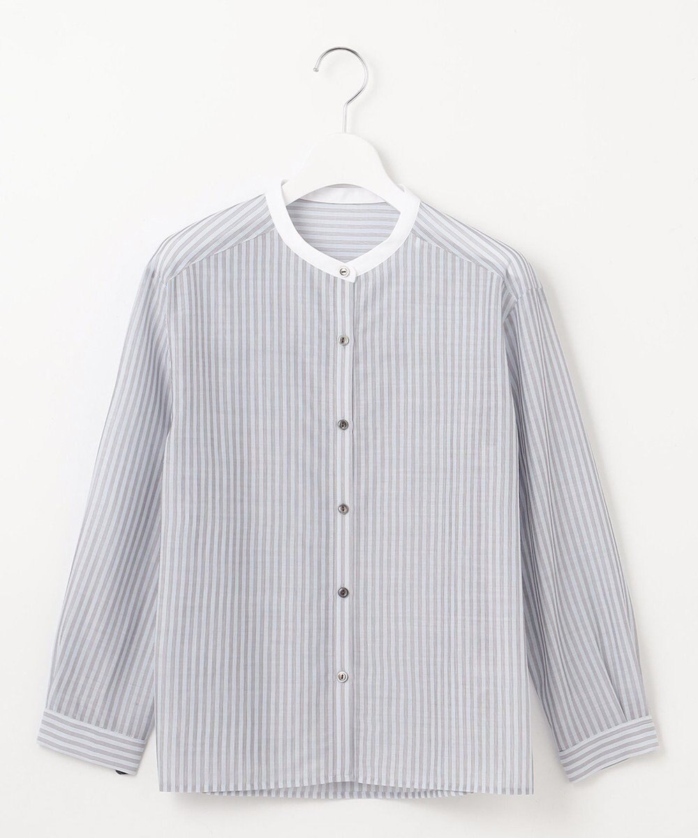 J.PRESS LADIES L シアーピンストライプ カットソー 