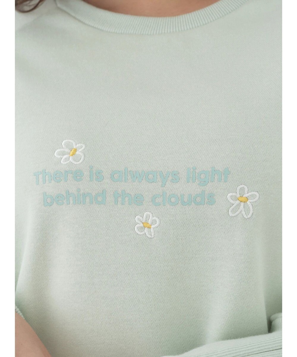 earth music&ecology 袖レースアップウラケプルオーバー 