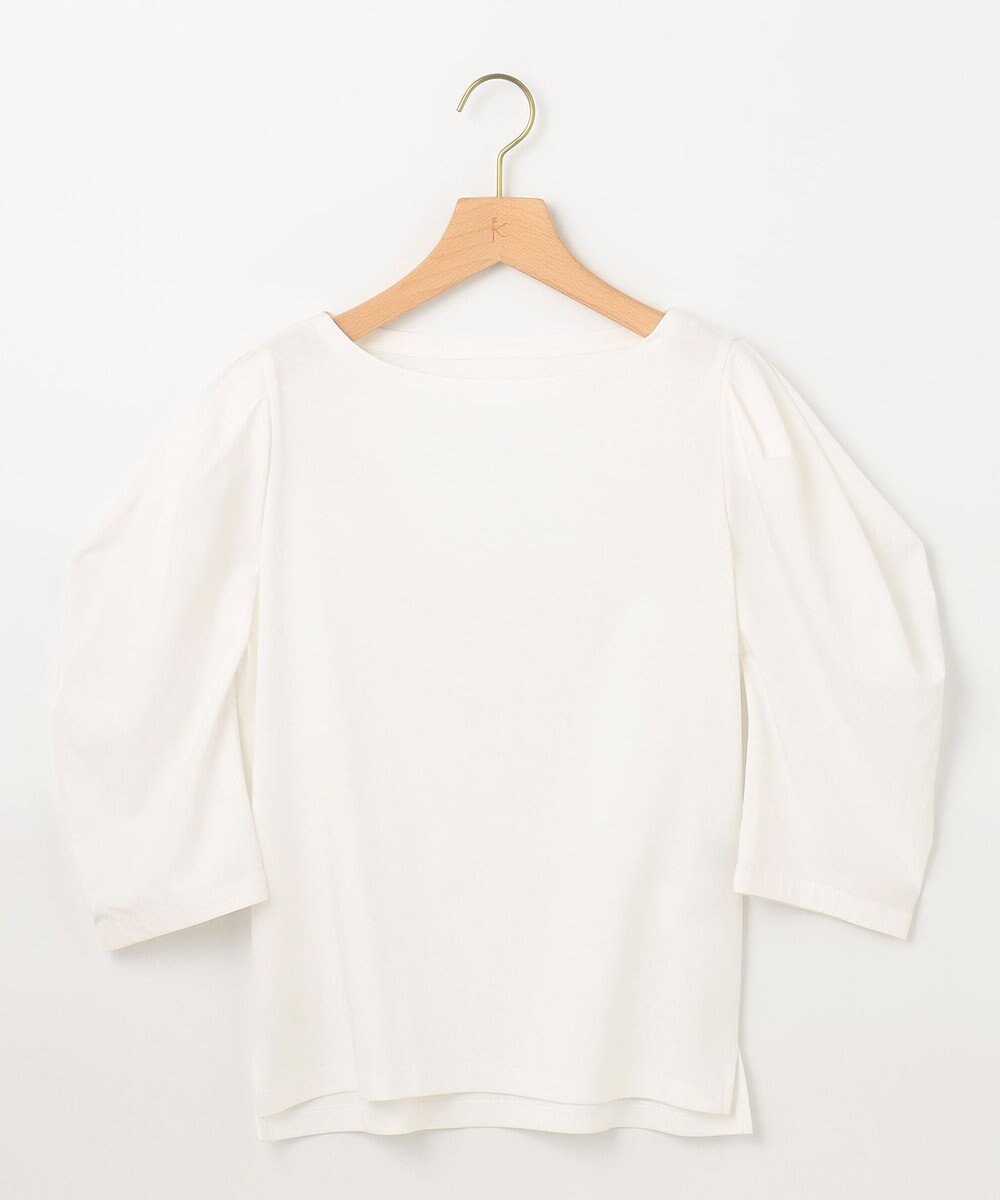 組曲 L 【接触冷感】コンビネーションポンチデザイン カットソー 